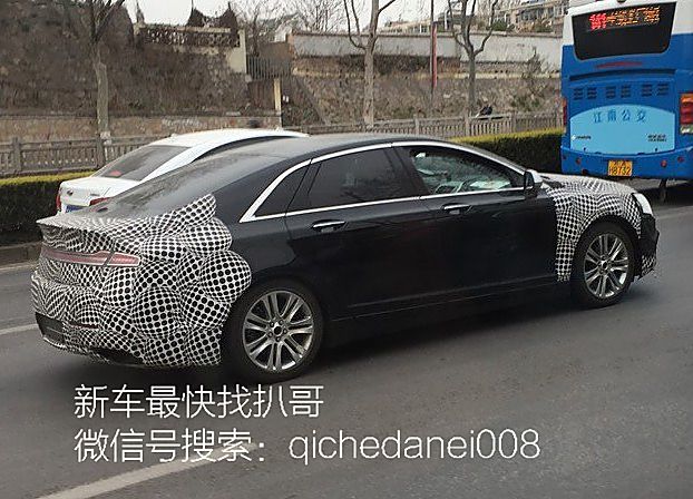 林肯MKZ谍照