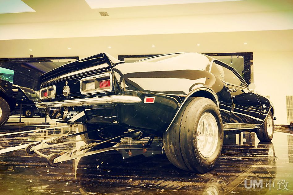 雪佛兰科迈罗ss427改装直线加速战车,顶置凸轮轴发动机,nos系统,宽后