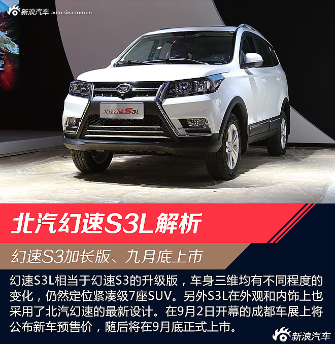 成都车展幻速S3L