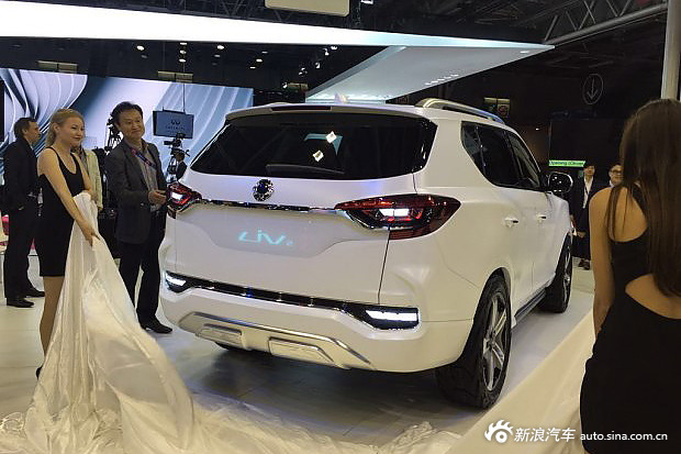 2016巴黎车展：双龙LIV-2概念车发布