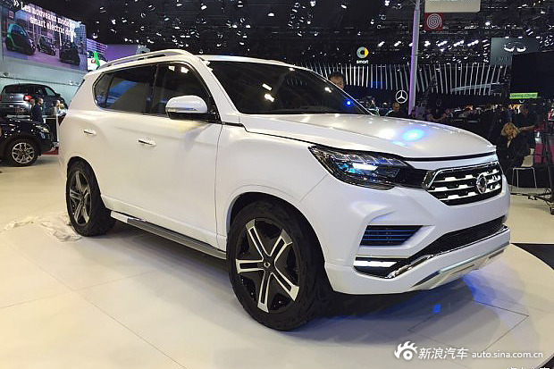 2016巴黎车展：双龙LIV-2概念车发布