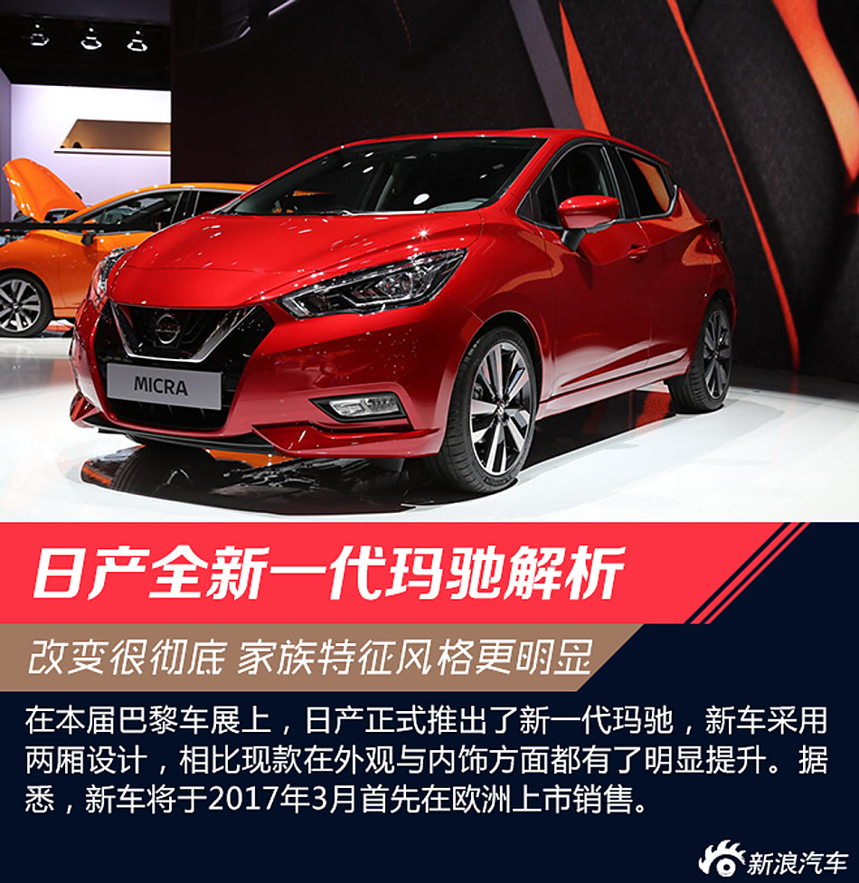 巴黎车展解析全新一代玛驰