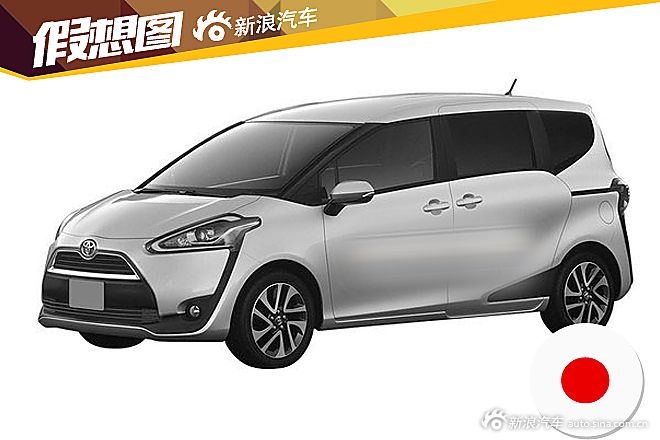 新一代丰田Sienta专利图