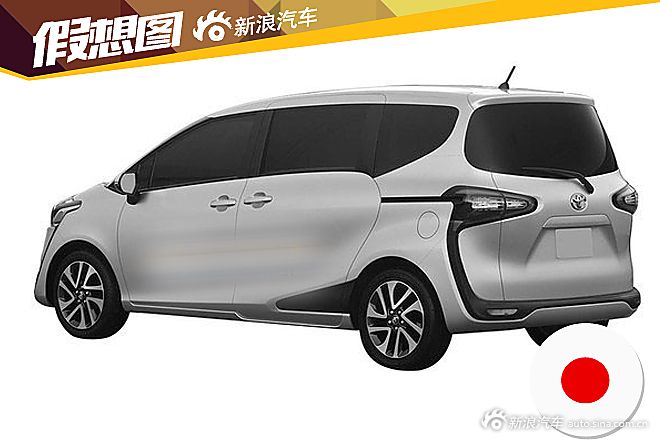 新一代丰田Sienta专利图