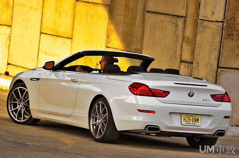羡煞阳光 宝马650i敞篷图赏
