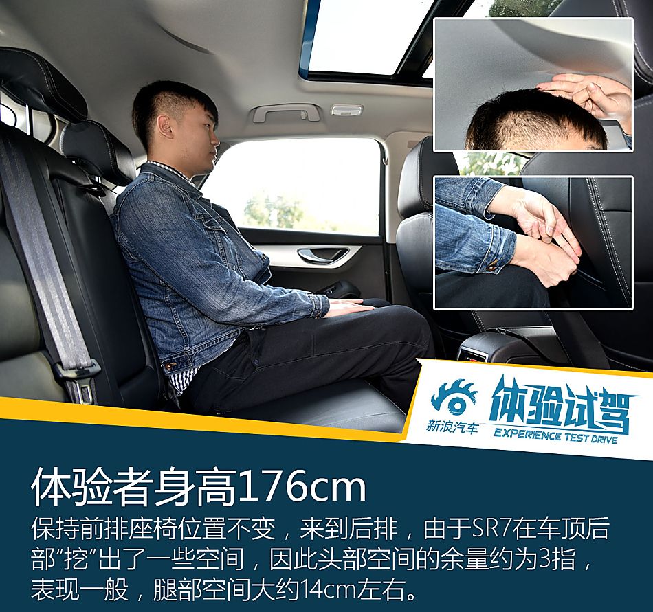 众泰 SR7 手动版车型