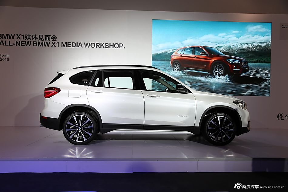 2016北京车展探馆 抢先实拍宝马X1