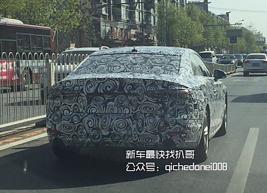 奥迪A5谍照