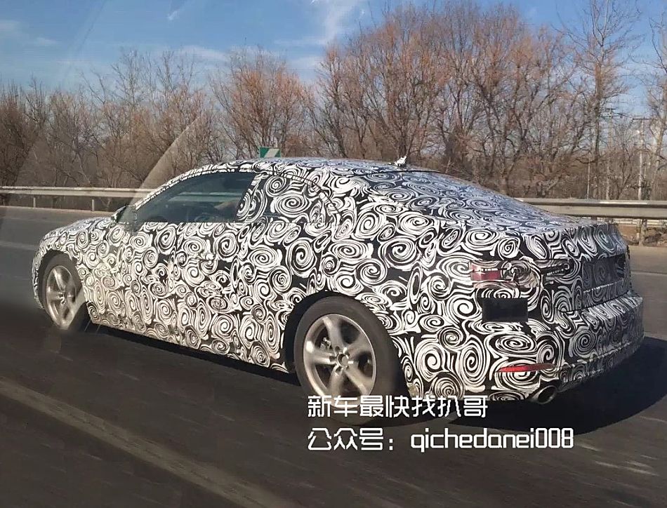 奥迪A5谍照