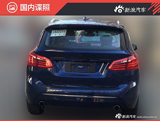华晨宝马阵营壮大 2系运动旅行车谍照曝光