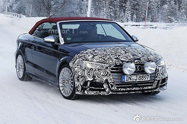 新款奥迪S3敞篷版谍照曝光