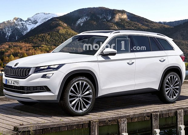 斯柯达KODIAQ假想图曝光