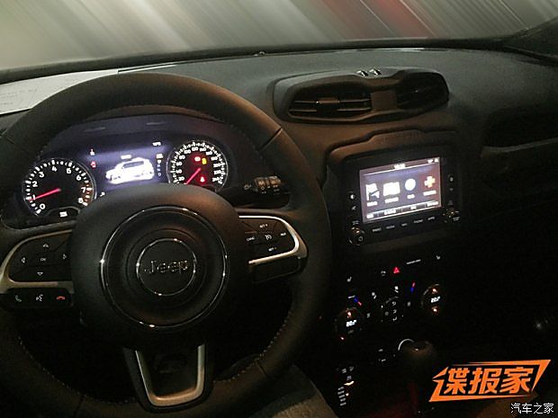 国产Jeep自由侠内饰谍照