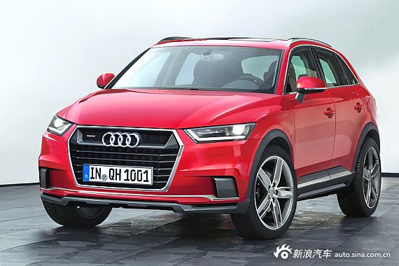 奥迪Q1假想图