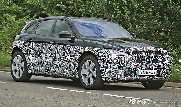 与F-PACE同平台 捷豹J-PACE测试车谍照