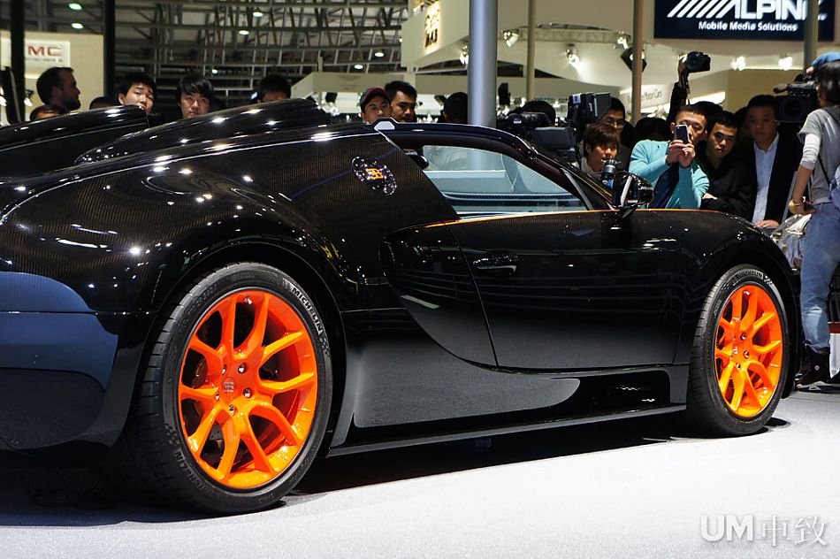 实拍布加迪威速grand sport vitesse(wrc)