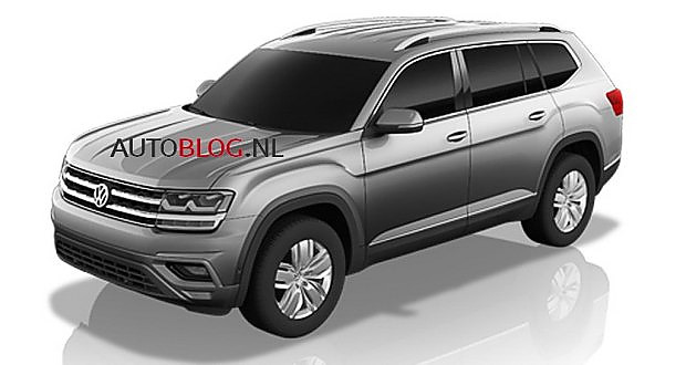 大众全新中型SUV Teramont