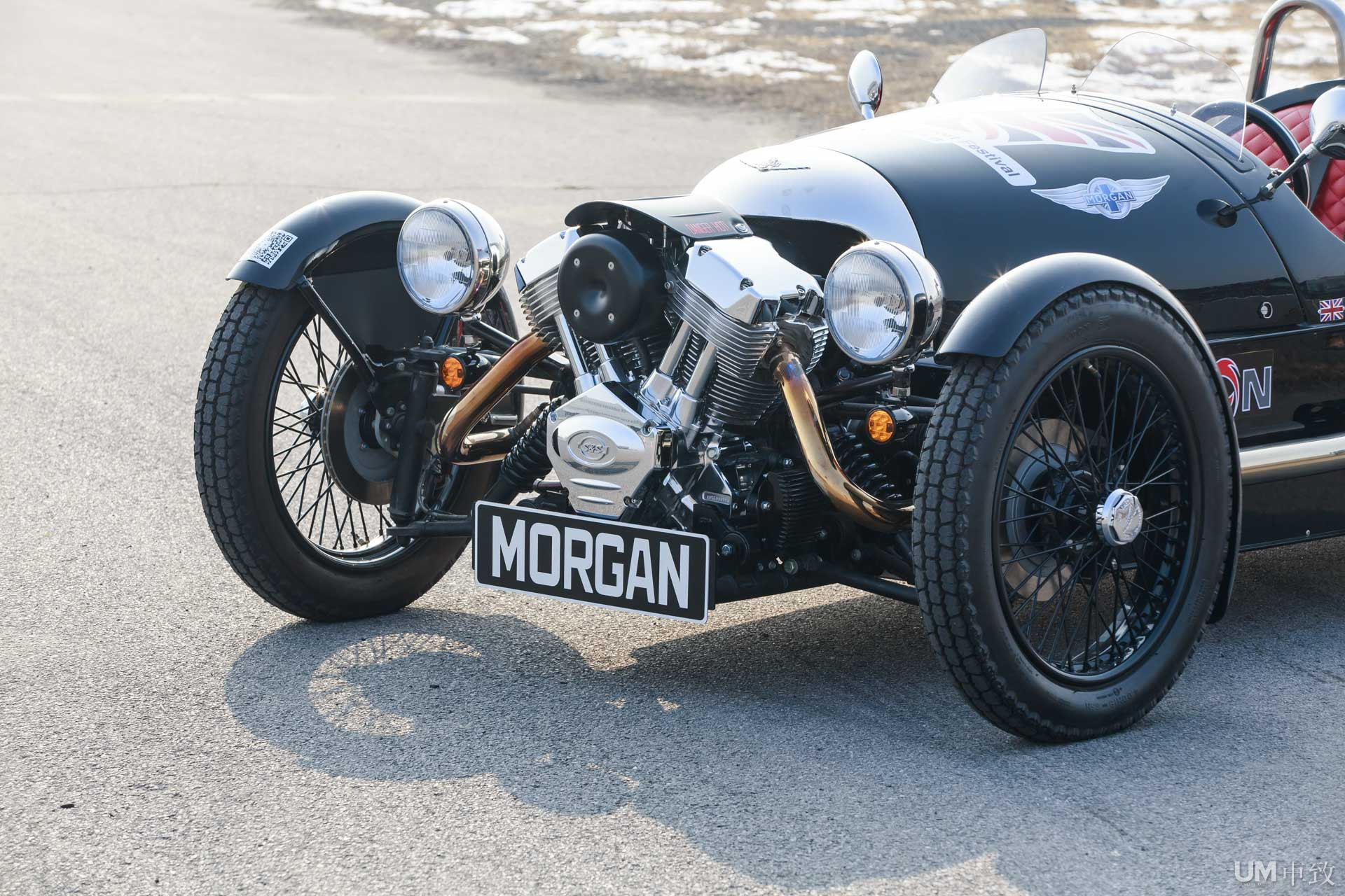 优雅的冒险 实拍摩根3 wheeler-新浪汽车