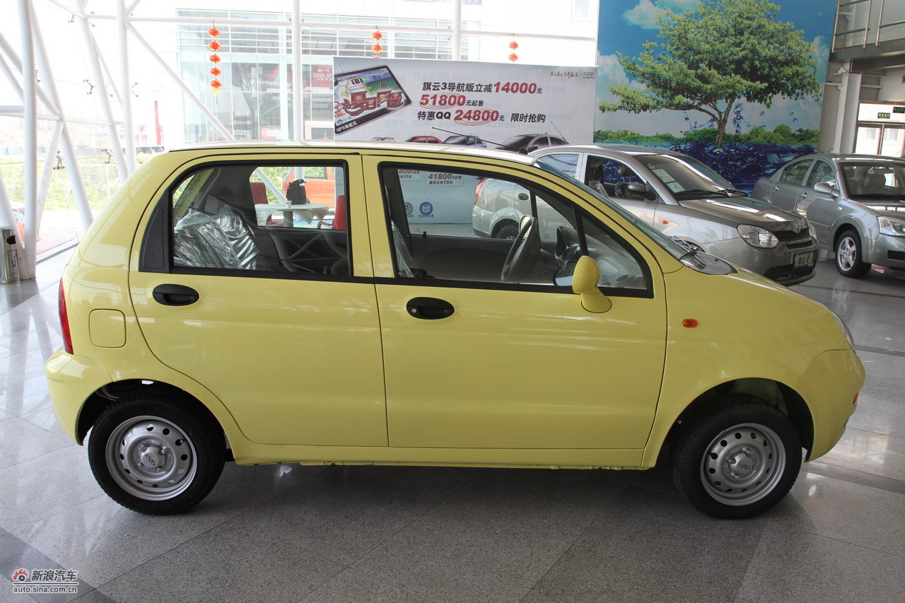 奇瑞qq3实拍_qq内饰图片7878484