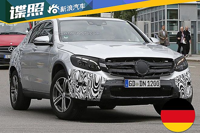 奔驰GLC Coupe 新谍照