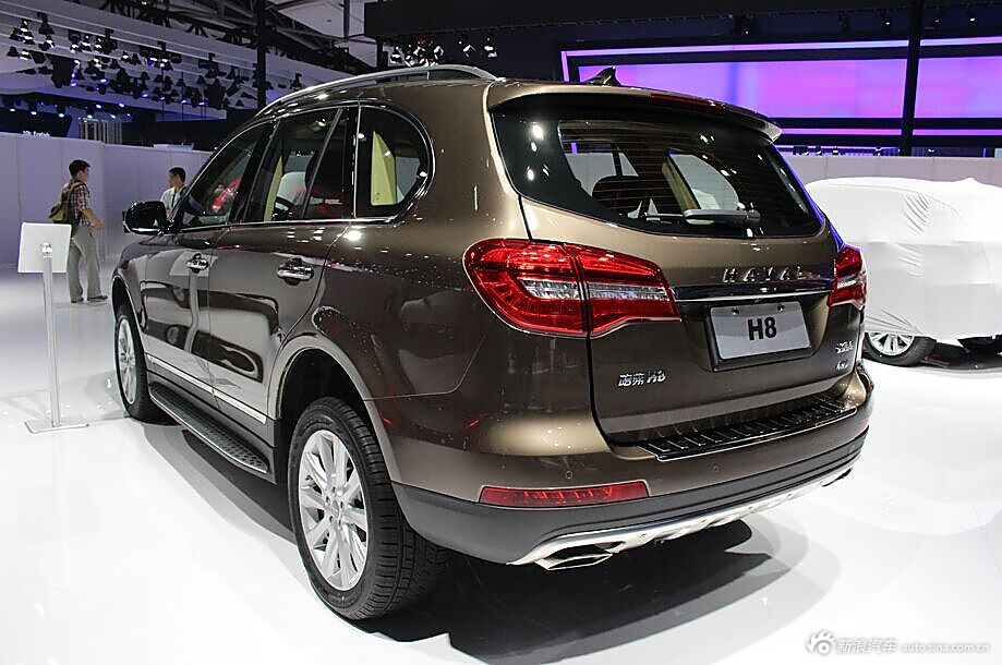 哈弗H8广州车展