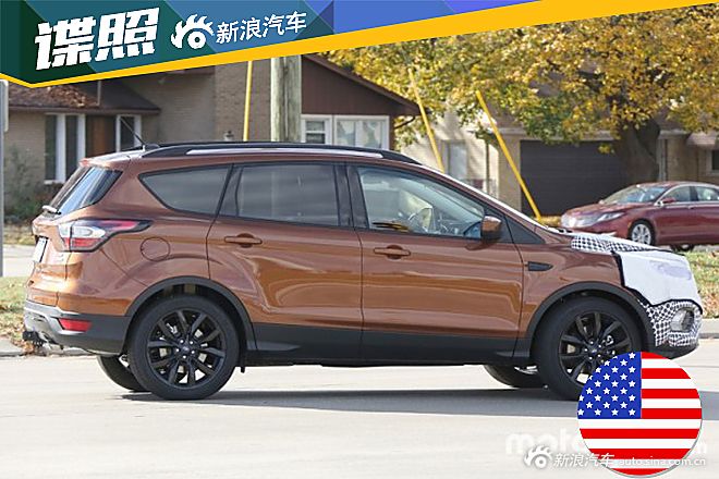 福特新款翼虎路试谍照