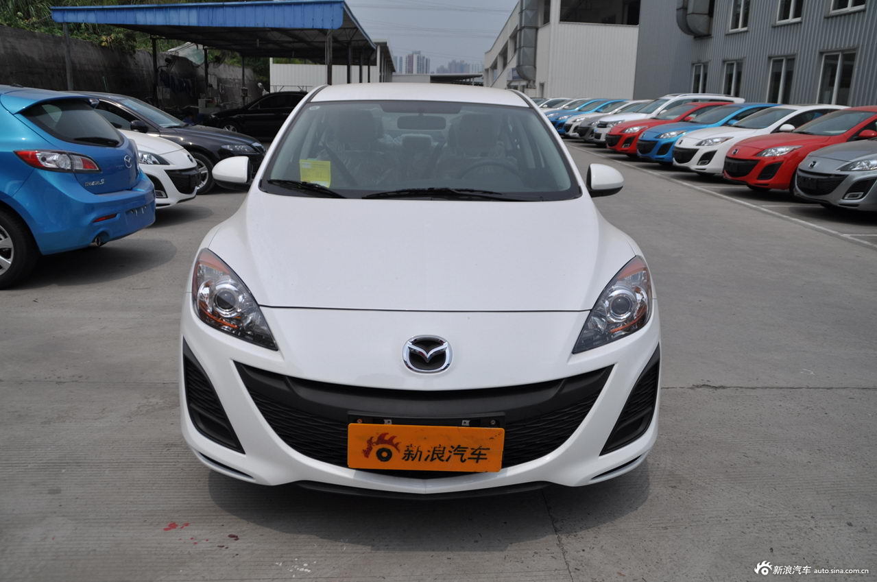 2011款马自达3星骋三厢1.6l手动舒适型 白色
