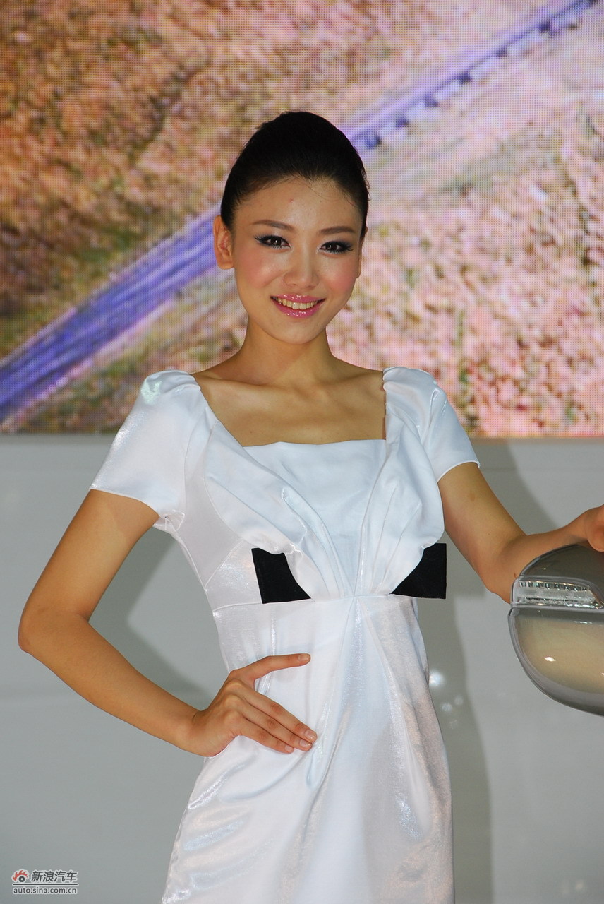 2010大连国际车展美女模特图