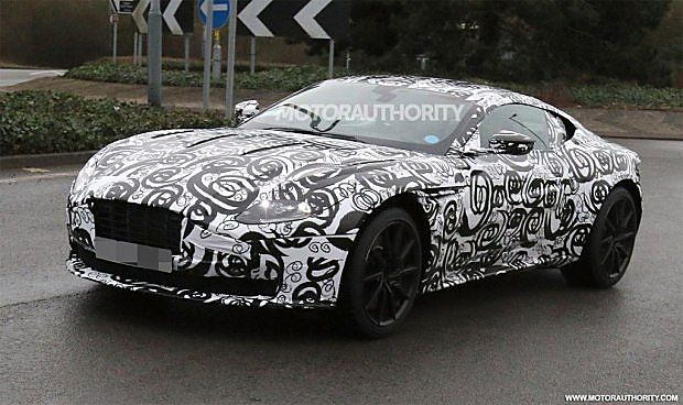 阿斯顿·马丁DB11内饰谍照