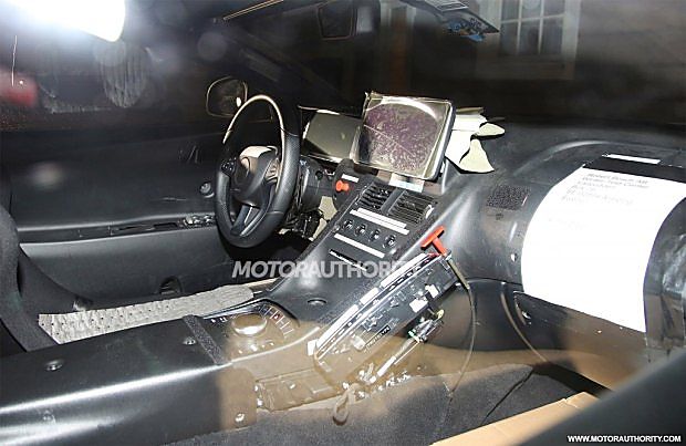 阿斯顿·马丁DB11内饰谍照