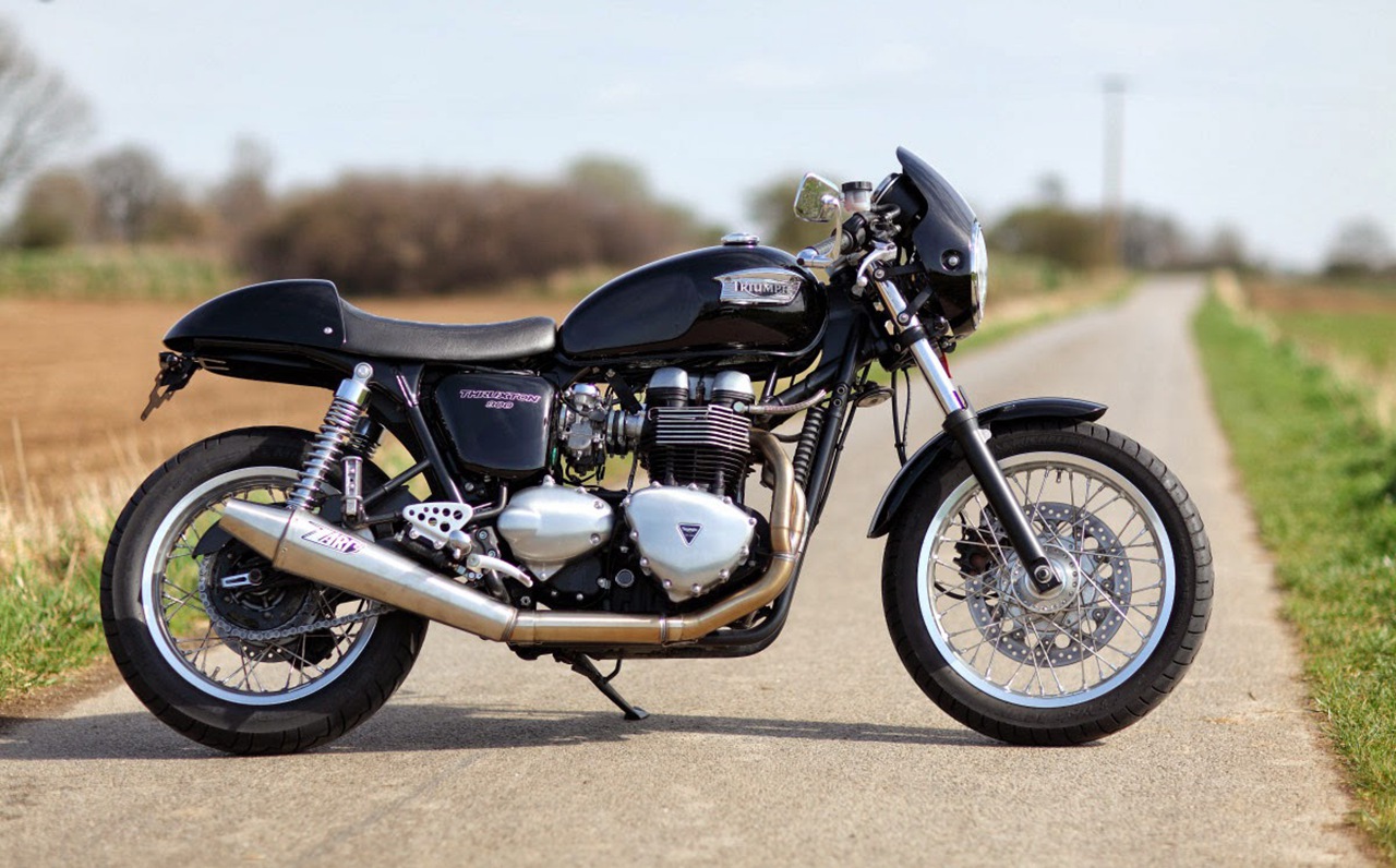 【triumph(凯旋)thruxton 900组图欣赏】新闻图片 -新浪汽车