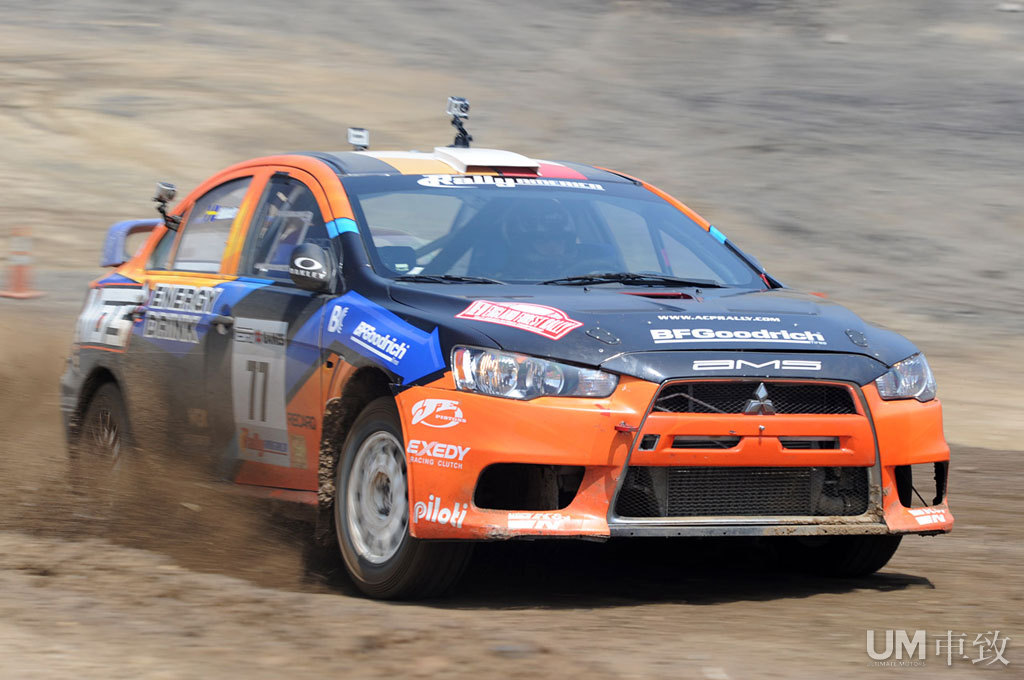 拉力天命之三菱evo