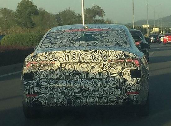 奥迪A5谍照曝光