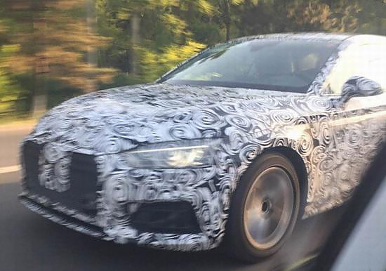 奥迪A5谍照曝光