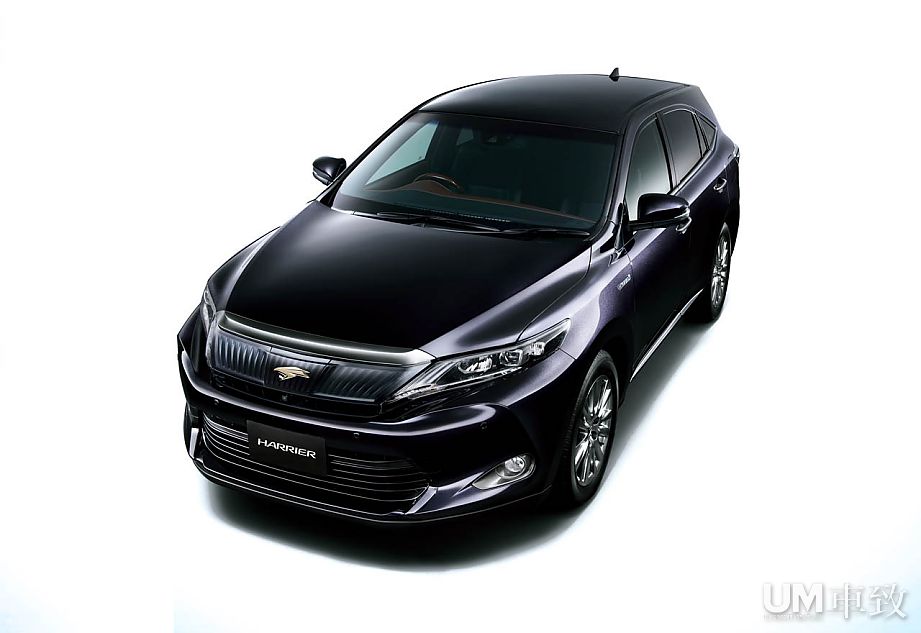 丰田的harrier照片先给解解馋