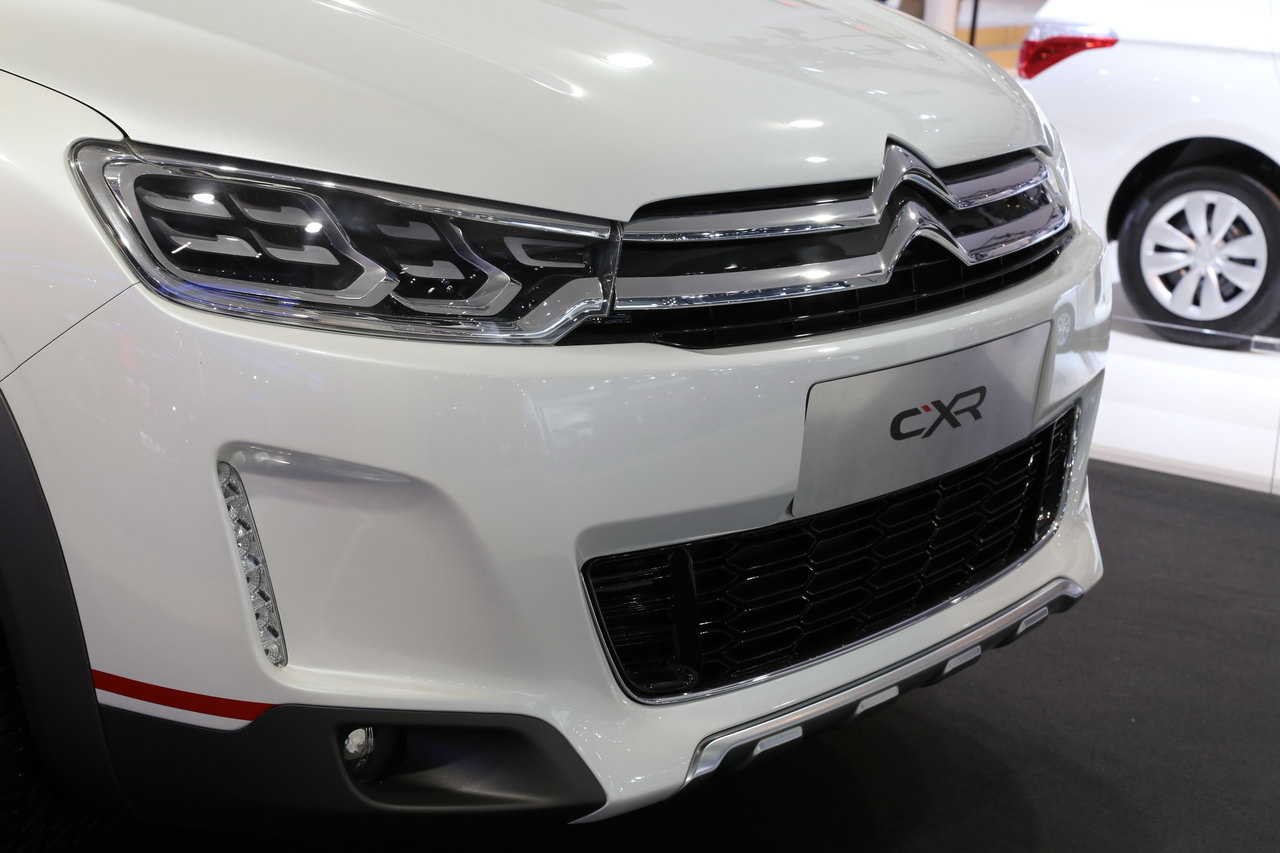 2014成都车展suv实拍:雪铁龙cxr