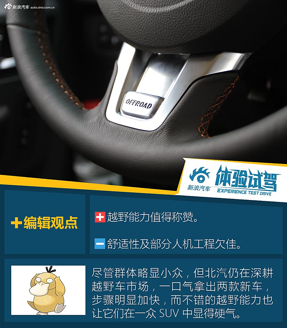 纯粹欲望 试驾北京80/北京40L