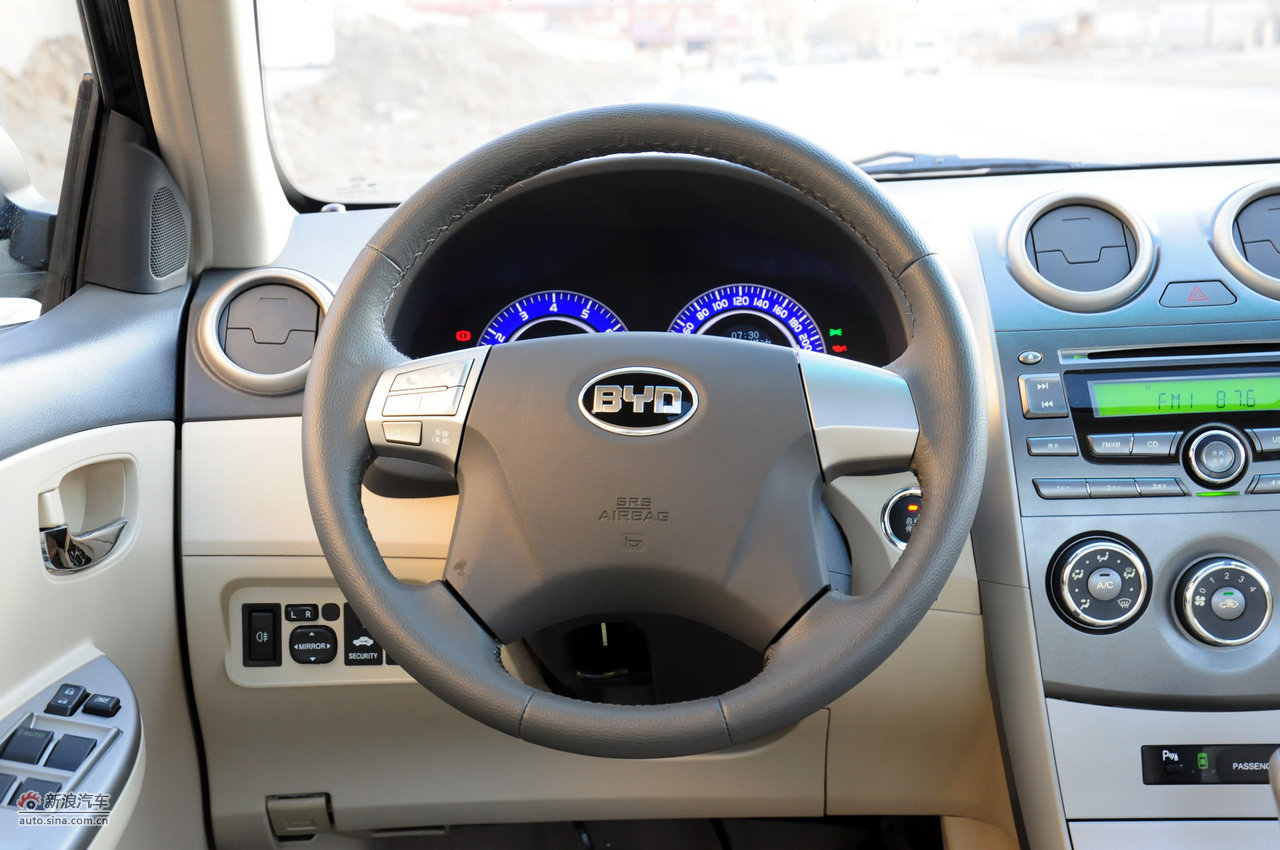 2012款比亚迪g3实拍