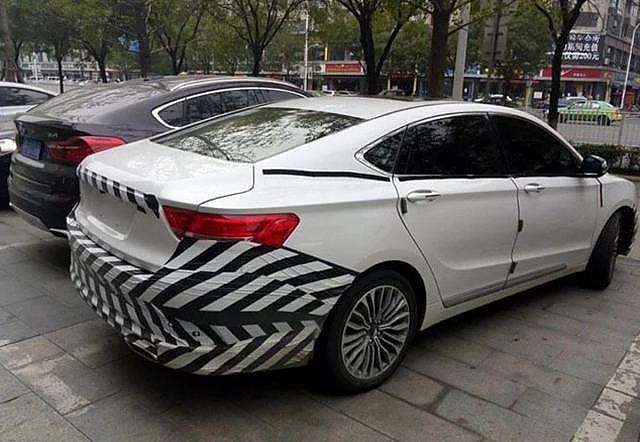 新款吉利博瑞谍照曝光