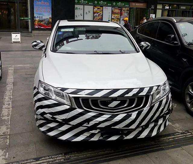 新款吉利博瑞谍照曝光