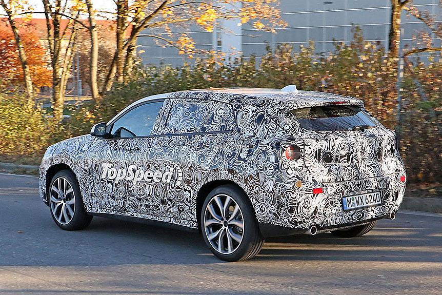 全新宝马X2路试谍照曝光