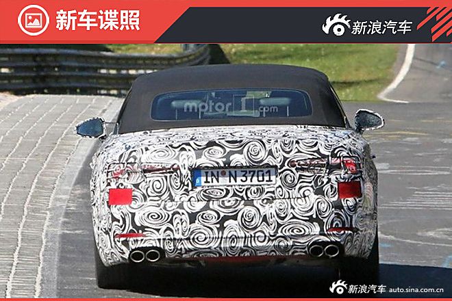 奥迪新S5敞篷版谍照曝光 延续新A4设计