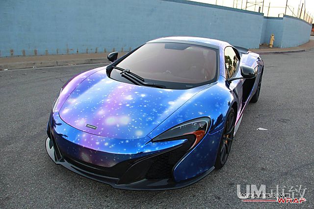 天马行空 迈凯伦650s spider个性涂装