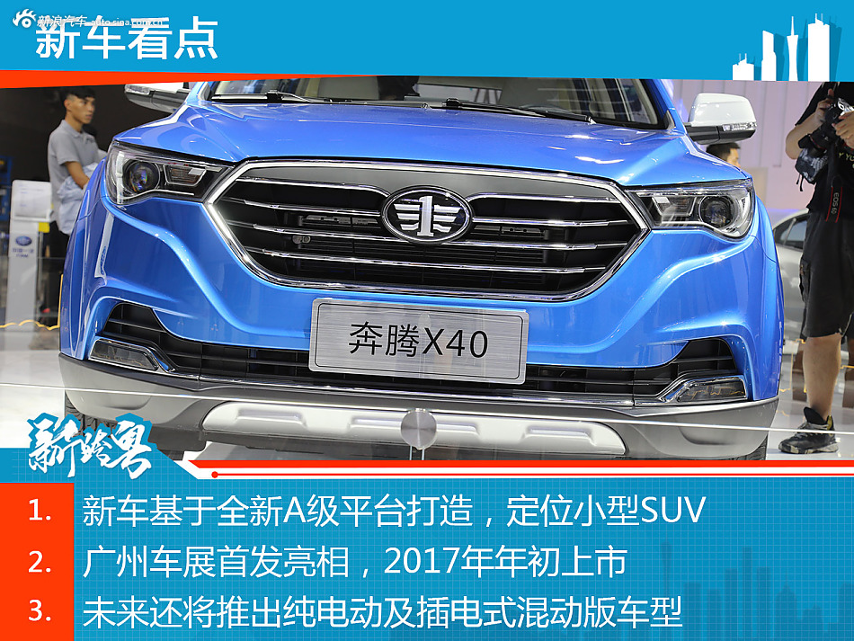 【广州车展一汽奔腾x40解析】奔腾x40图解 - 新浪汽车