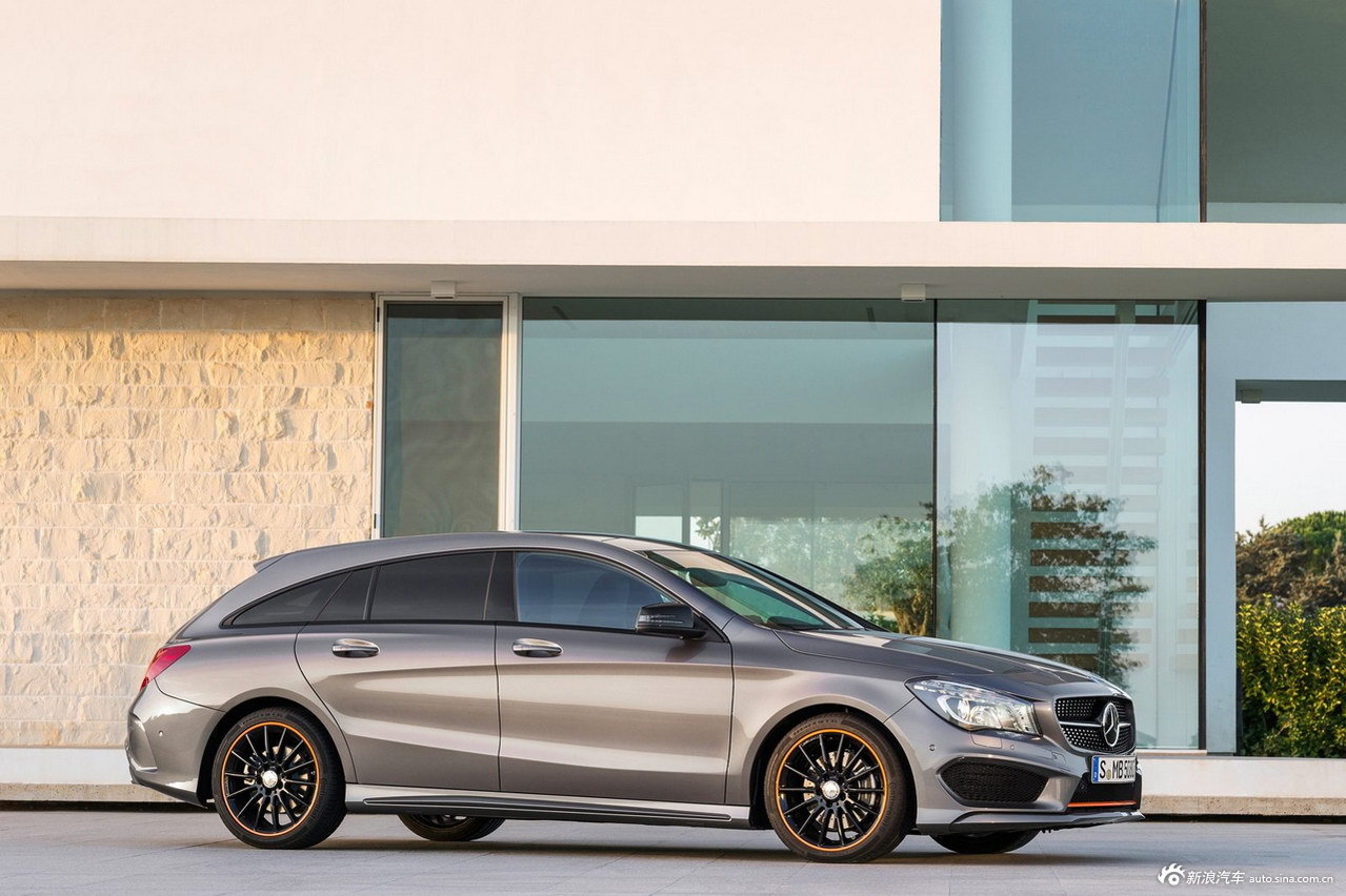 奔驰cla猎装版官方图