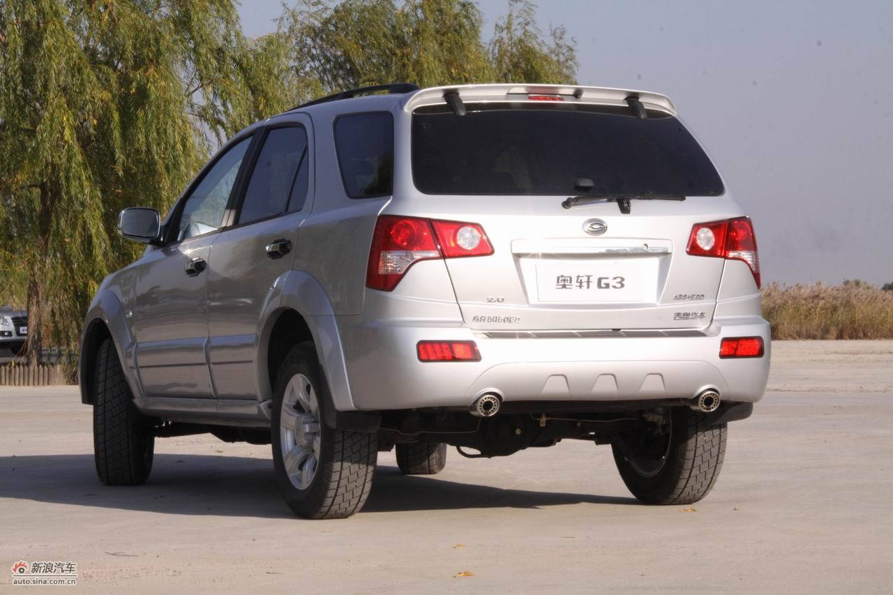 吉奥奥轩g3外观图片