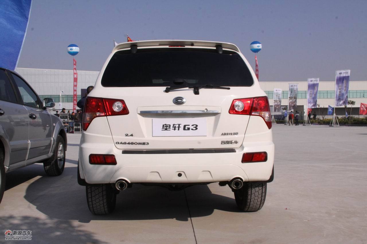 吉奥奥轩g3外观图片