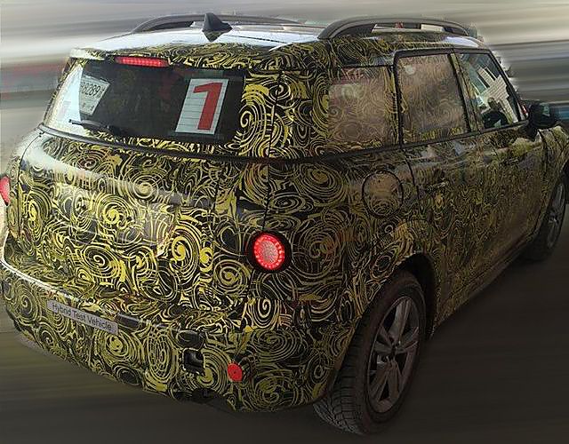 MINI COUNTRYMAN谍照