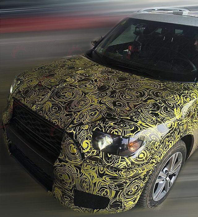 MINI COUNTRYMAN谍照