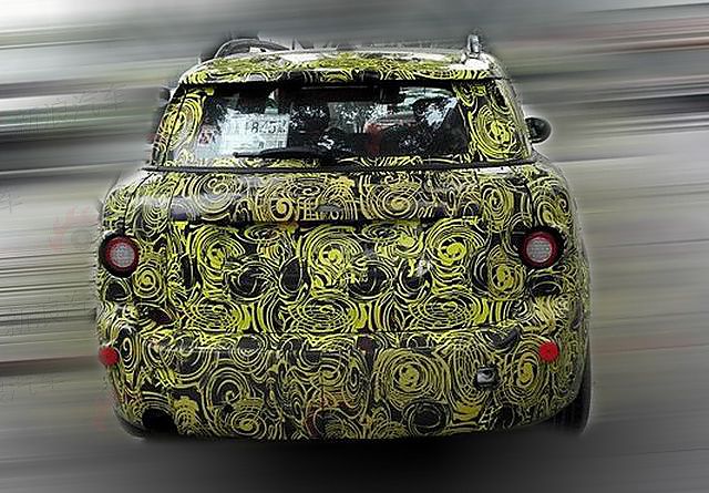 MINI COUNTRYMAN谍照